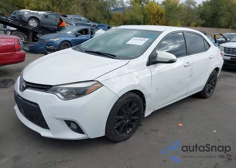 2016 Toyota Corolla S W/Special Edition Pkg from USA, damaged, VIN 2T1BURHE1GC540961
